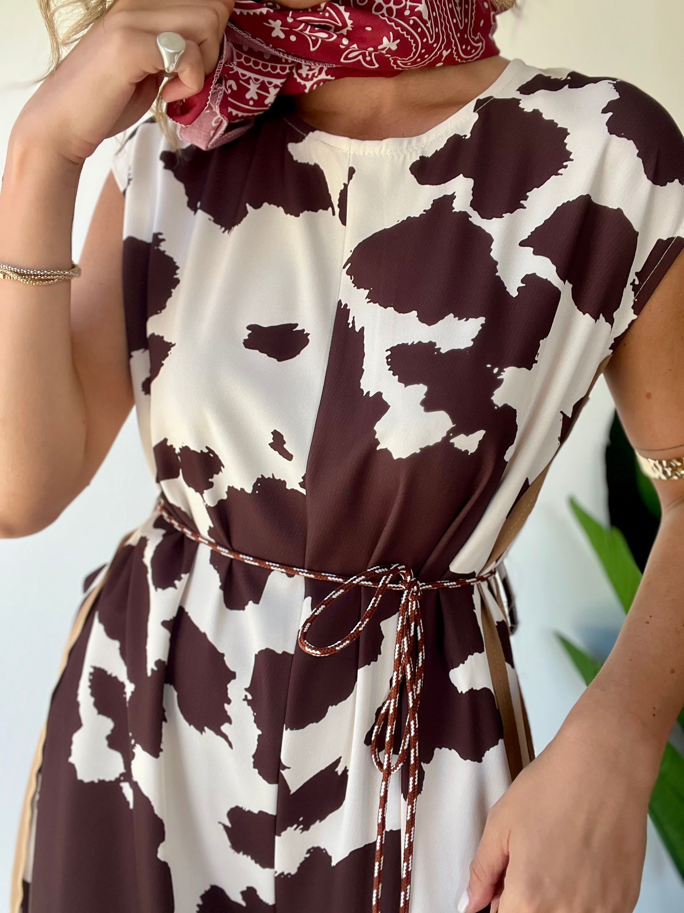 Tutone COW con foulard bandana