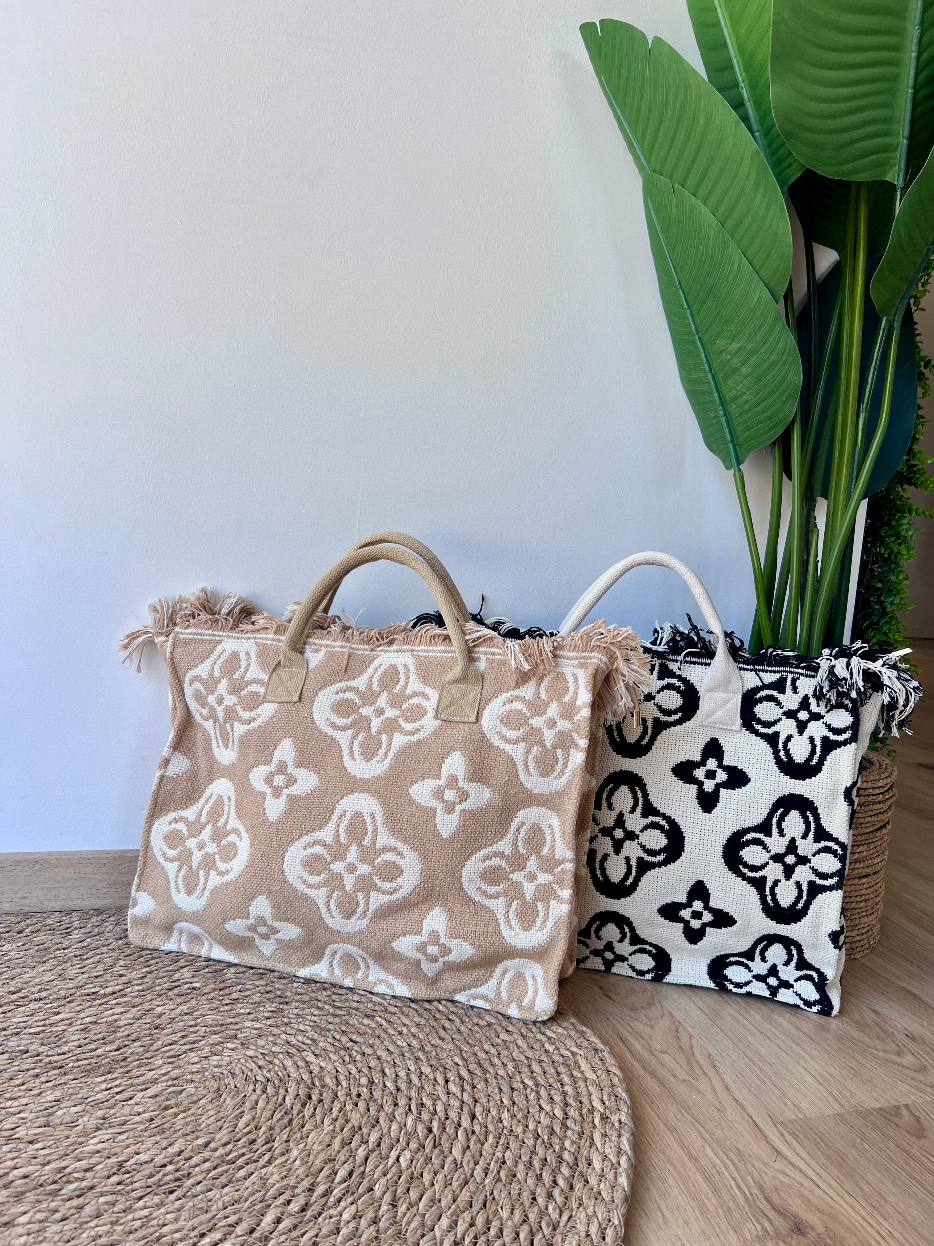 Borsa in tessuto fantasia