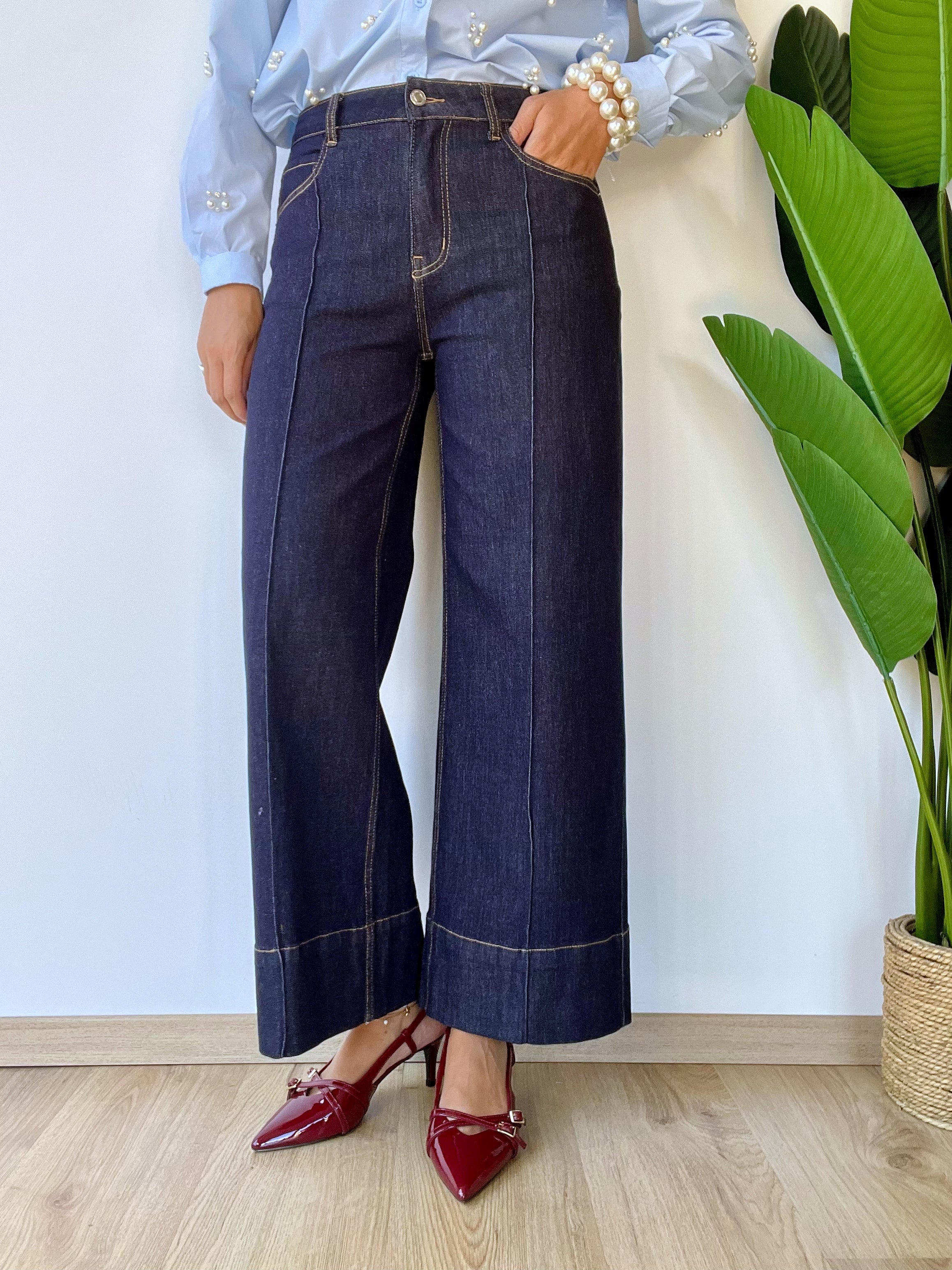 Sling back con fibbie e tacco comodo Bordeuax