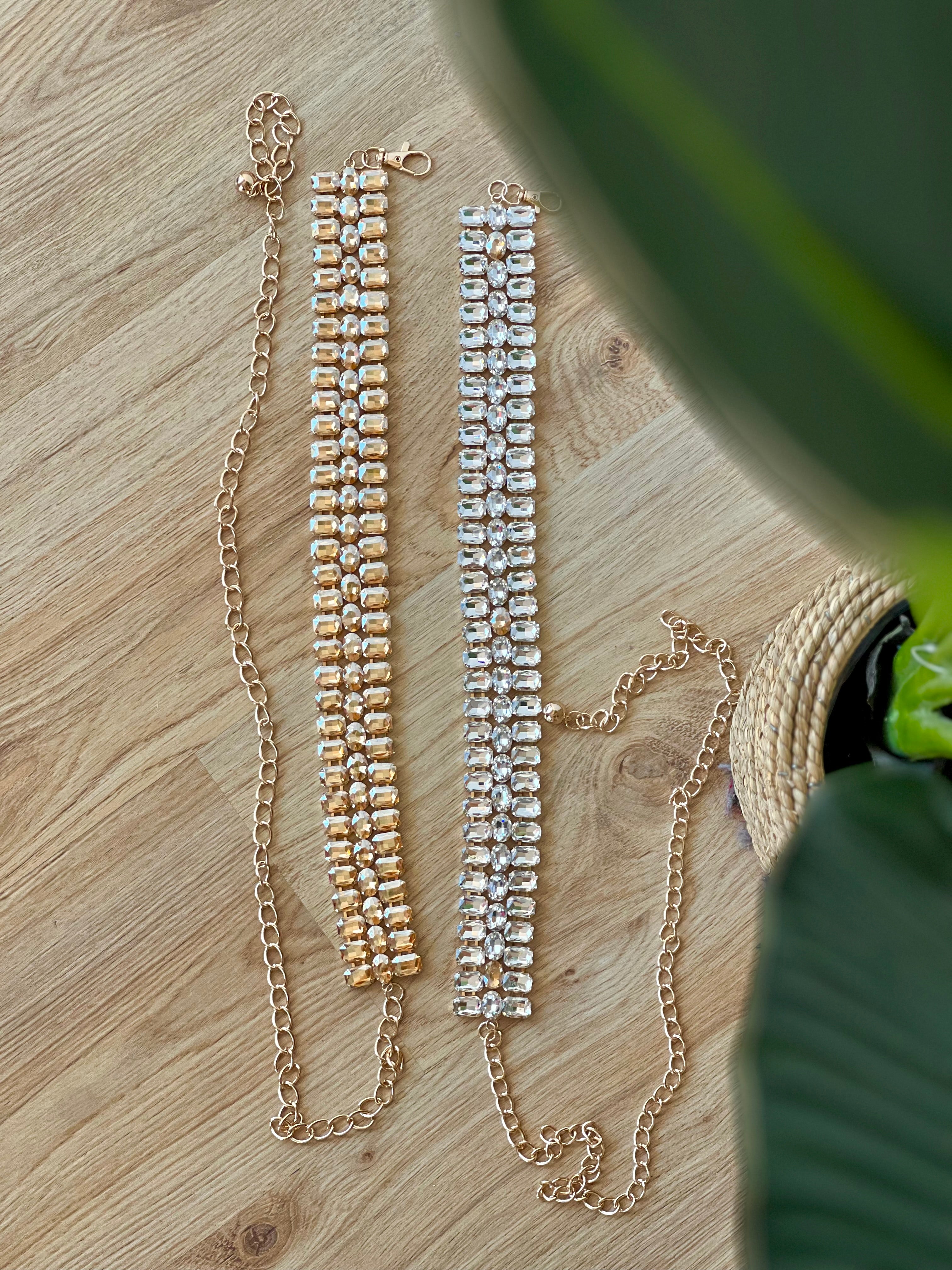 Cintura strass