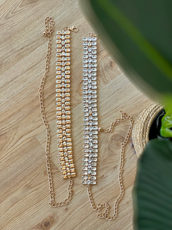 Cintura strass