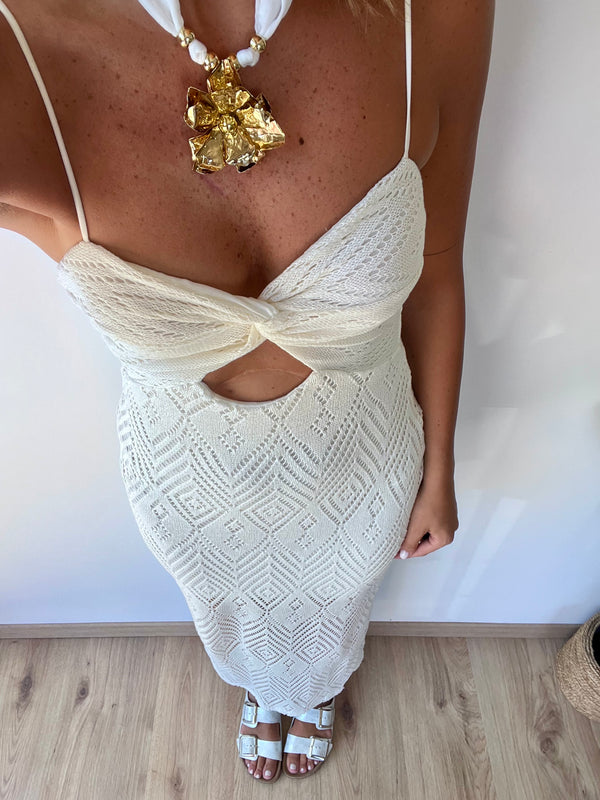 Vestito in crochet MYKONOS