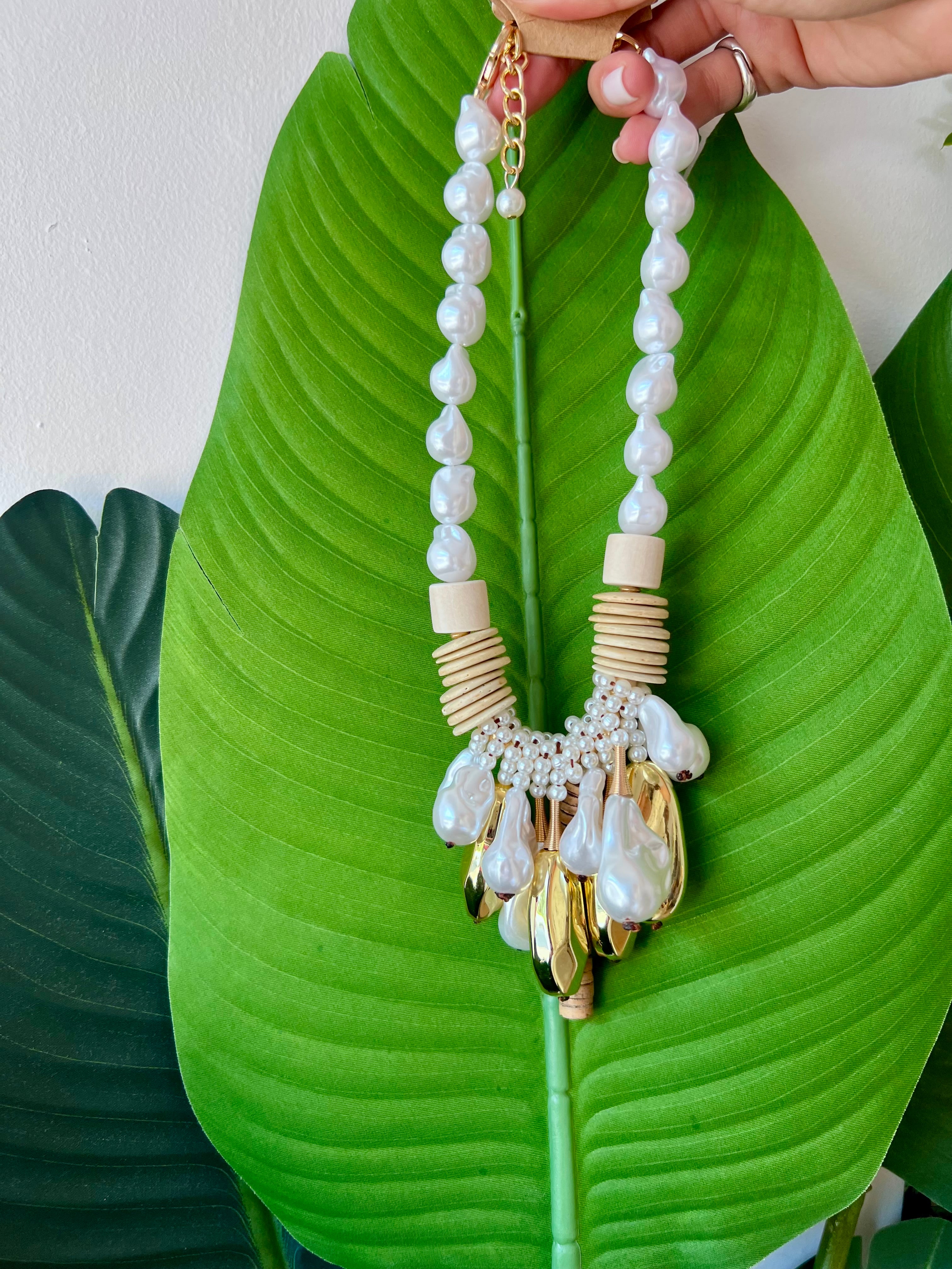 Collana con perle
