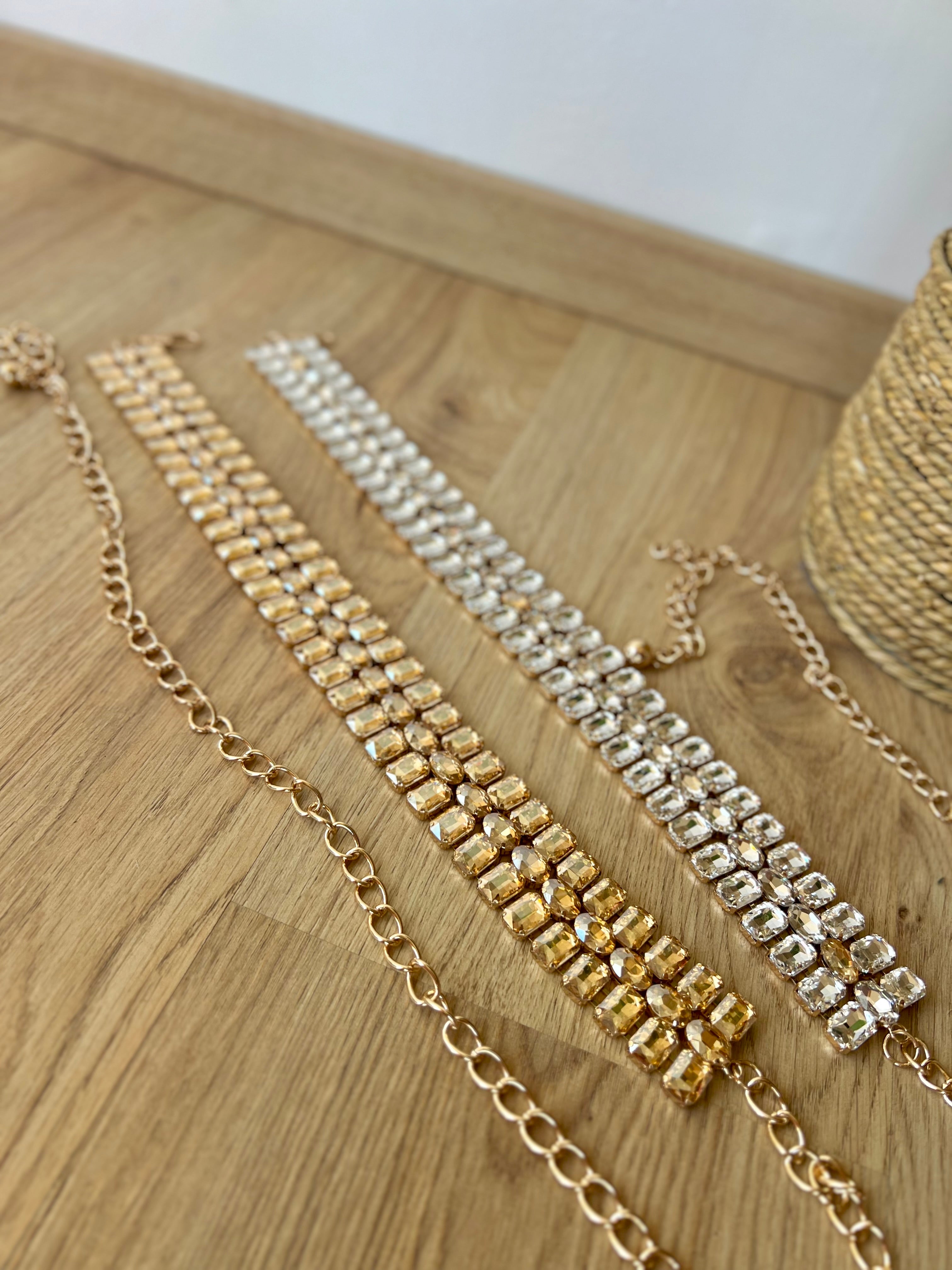 Cintura strass