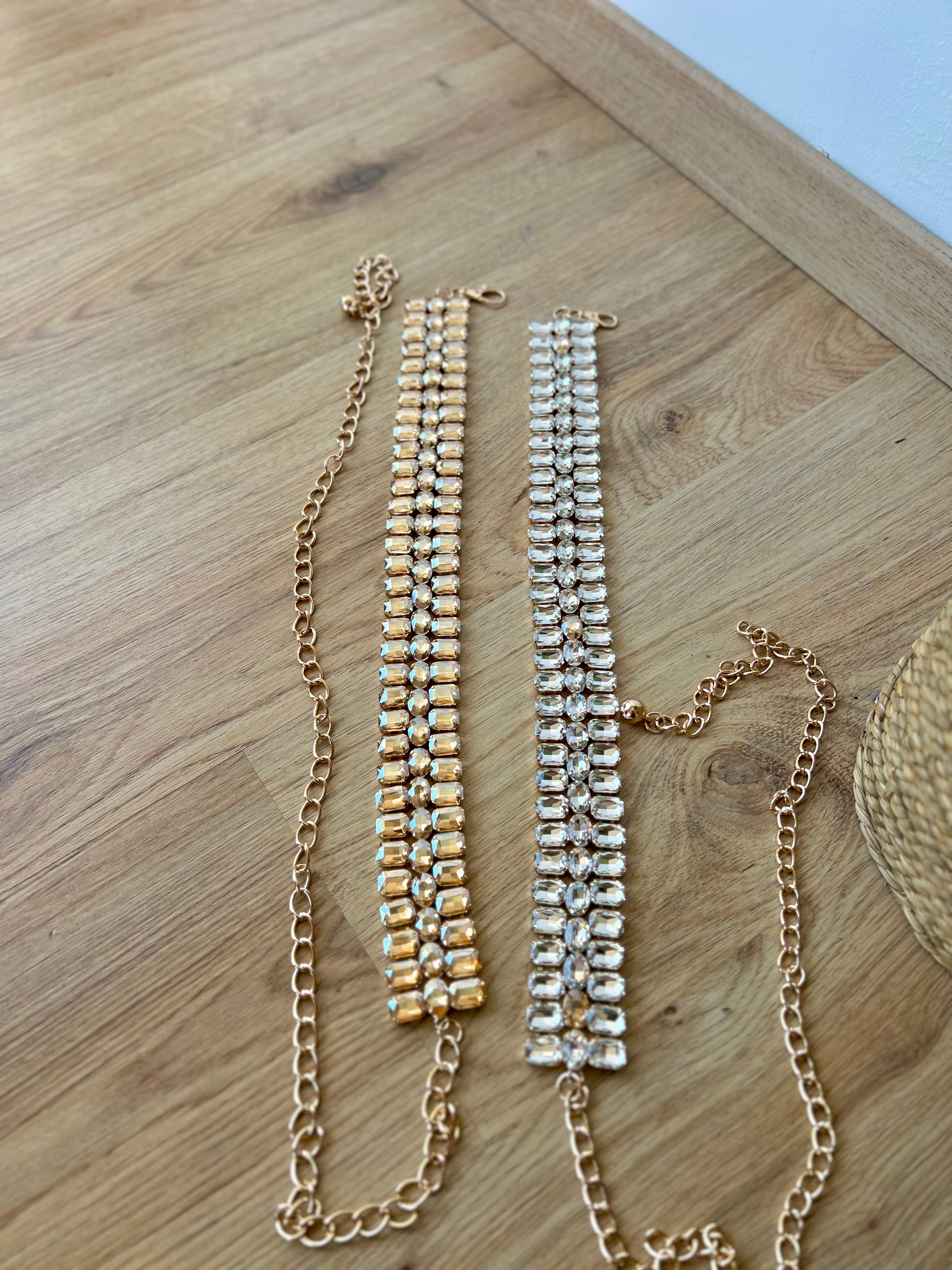 Cintura strass