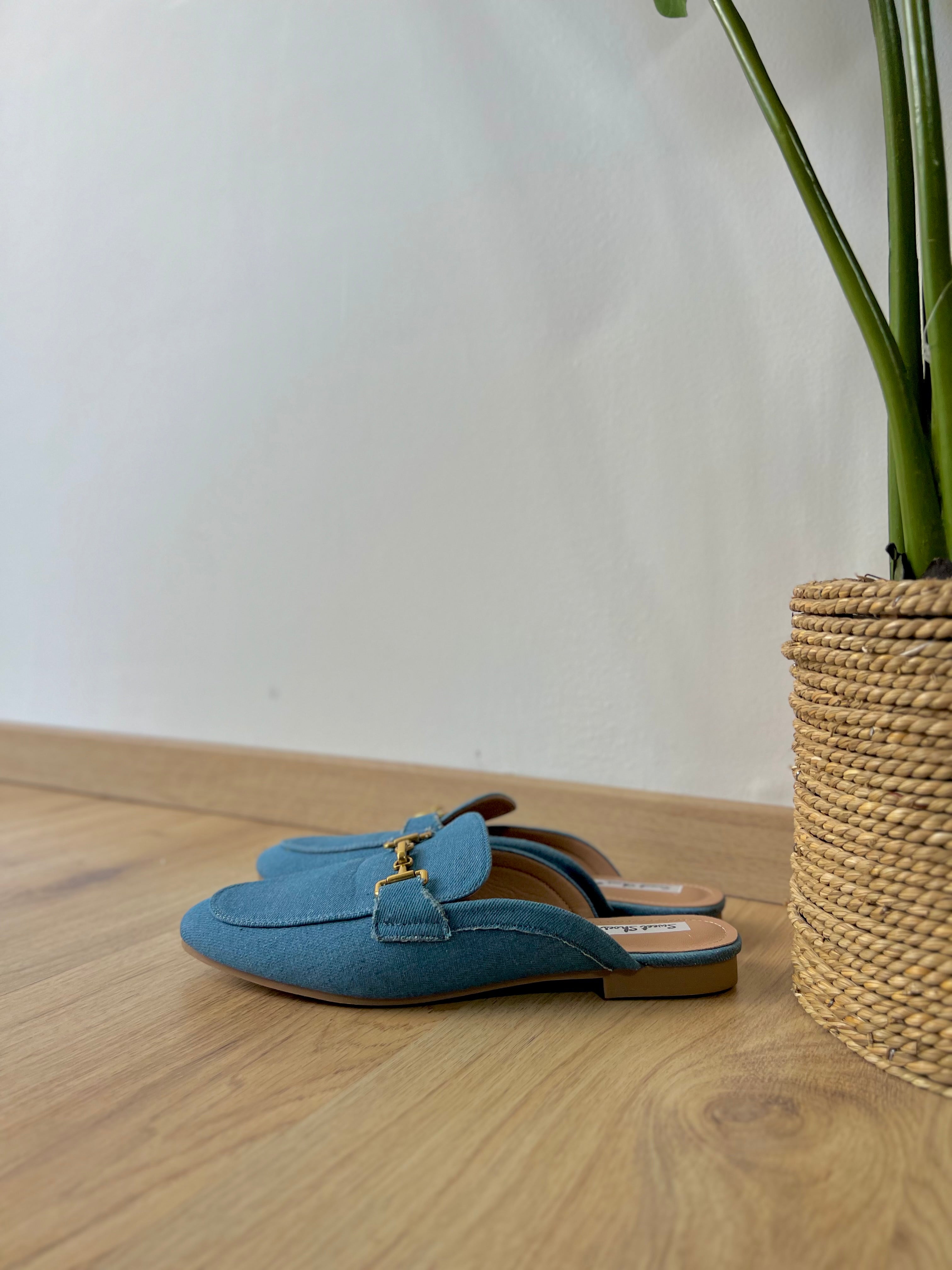 Sabot in denim