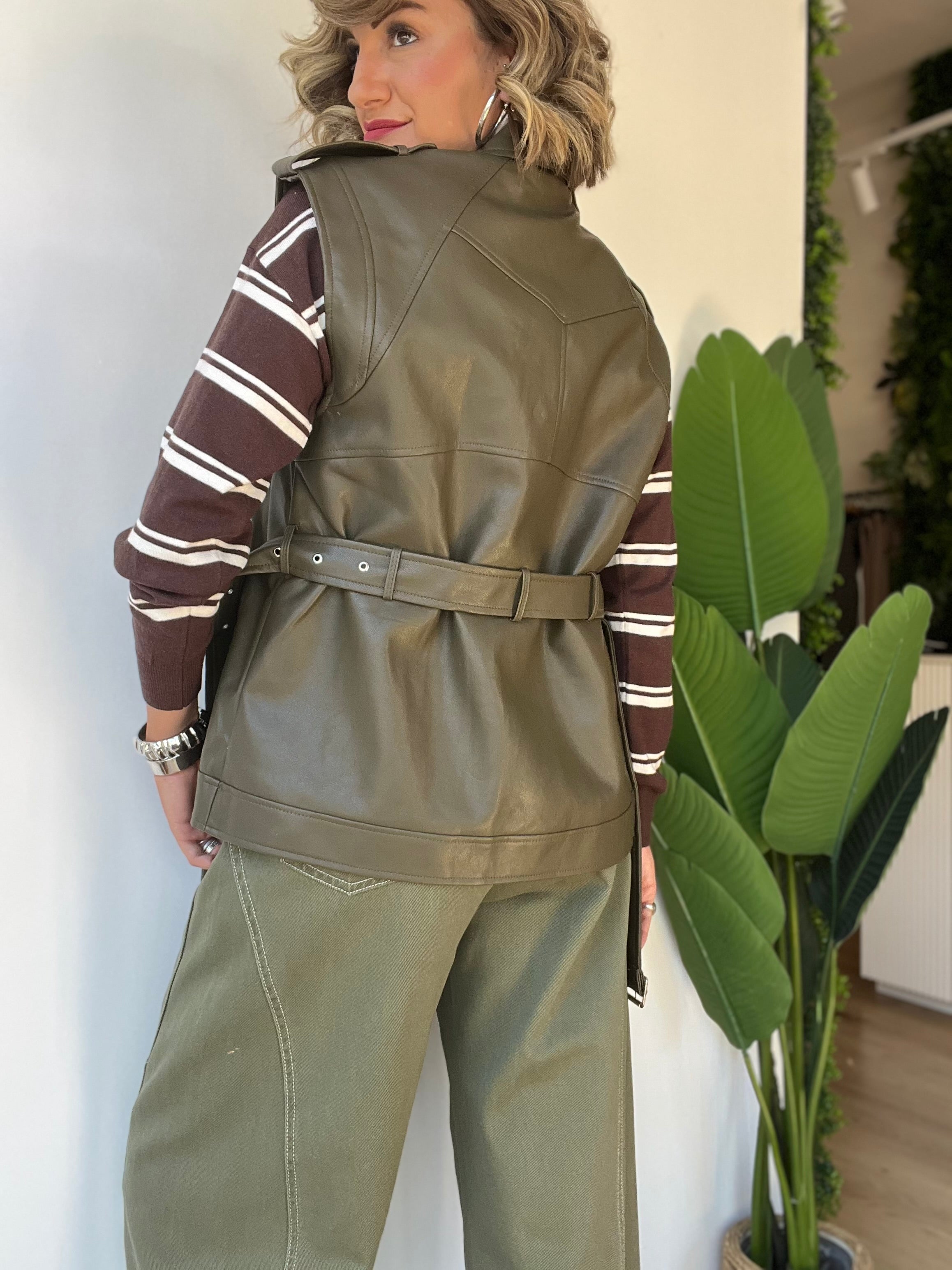 Smanicato in ecopelle Verdone