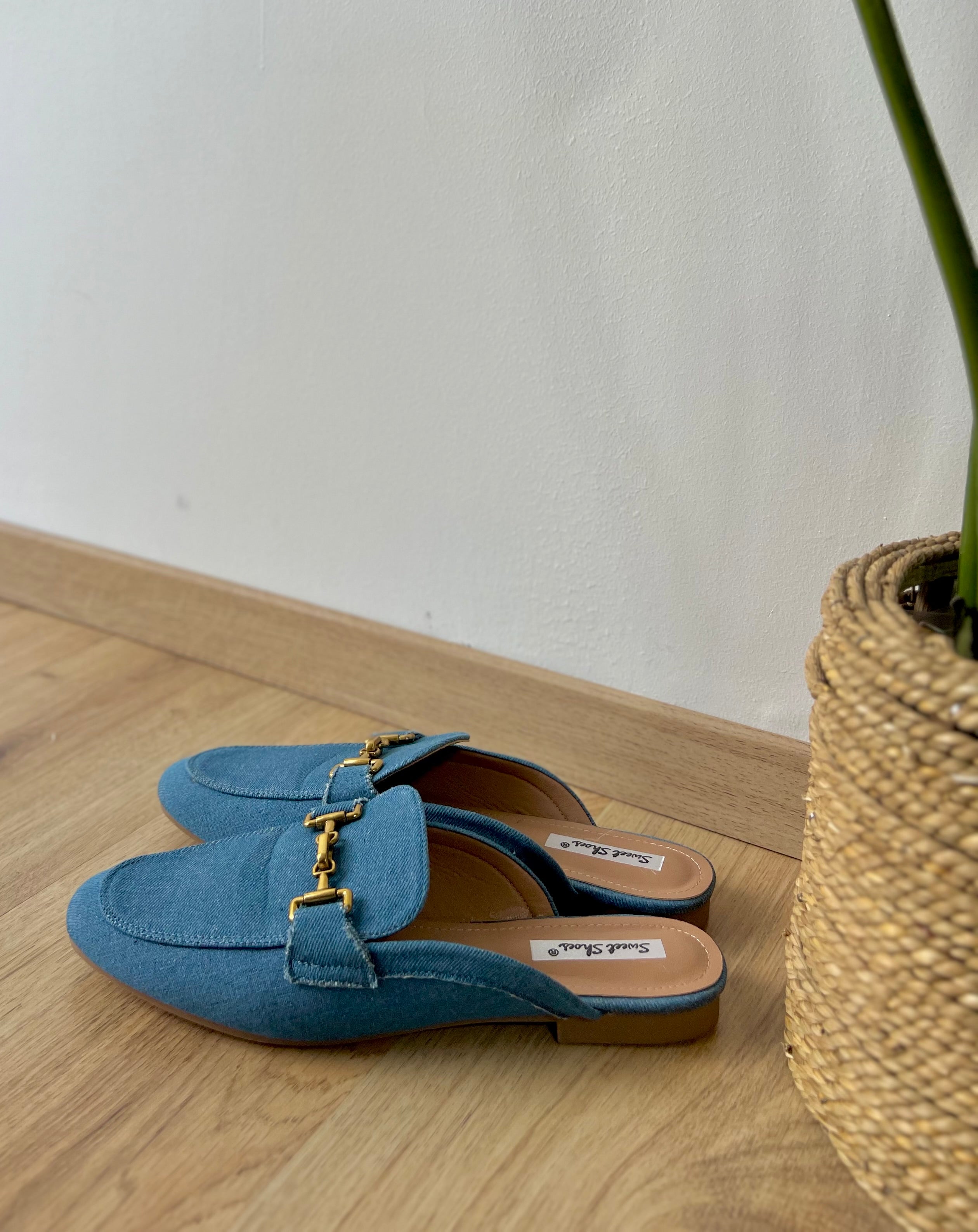 Sabot in denim