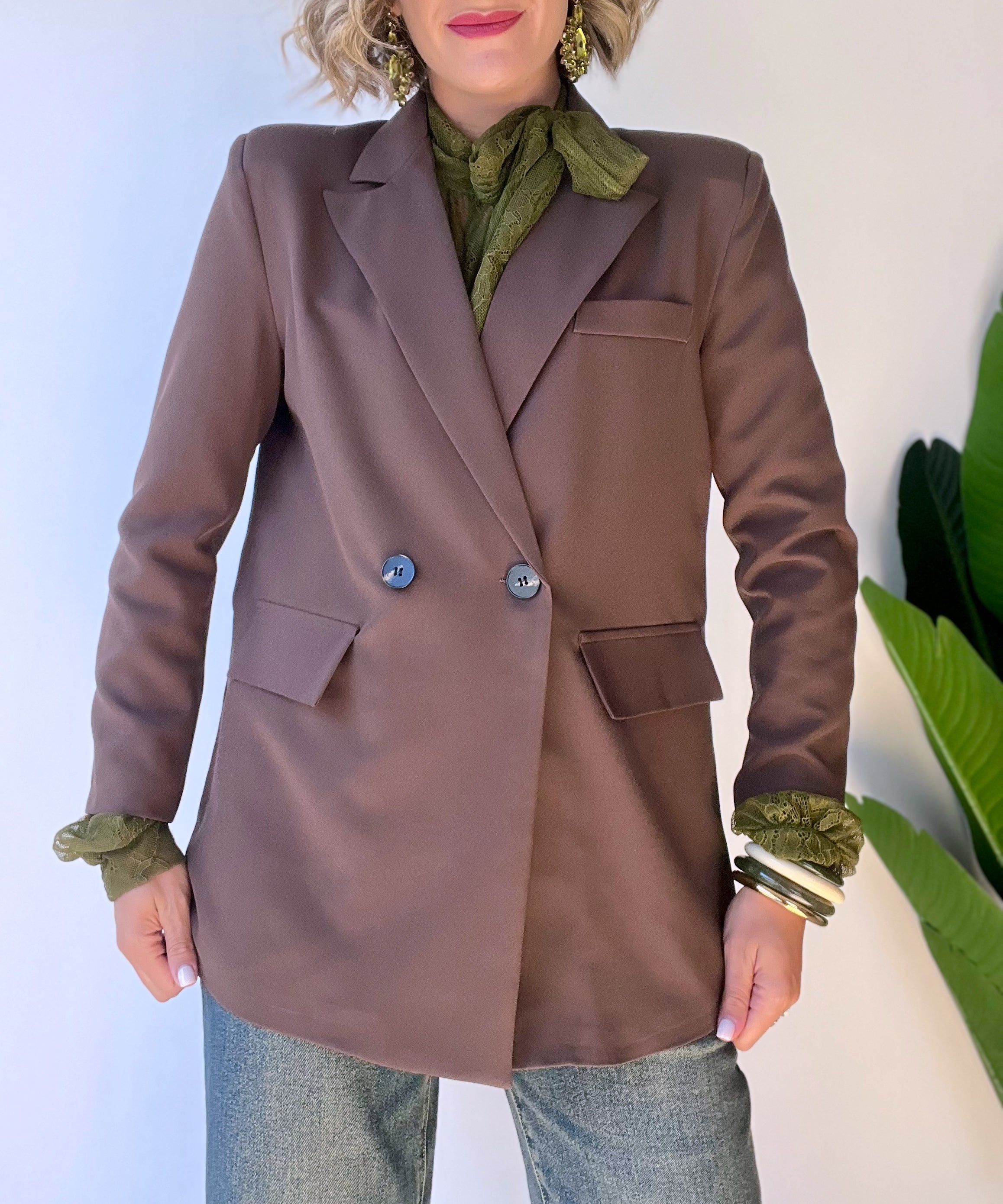 Blazer doppio petto comodo