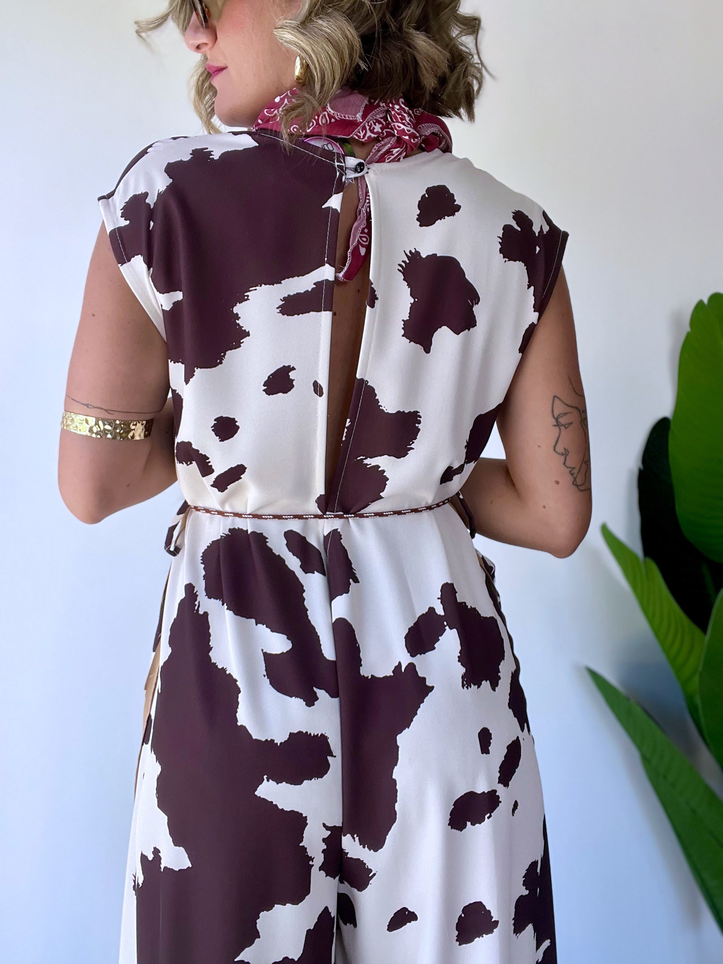 Tutone COW con foulard bandana