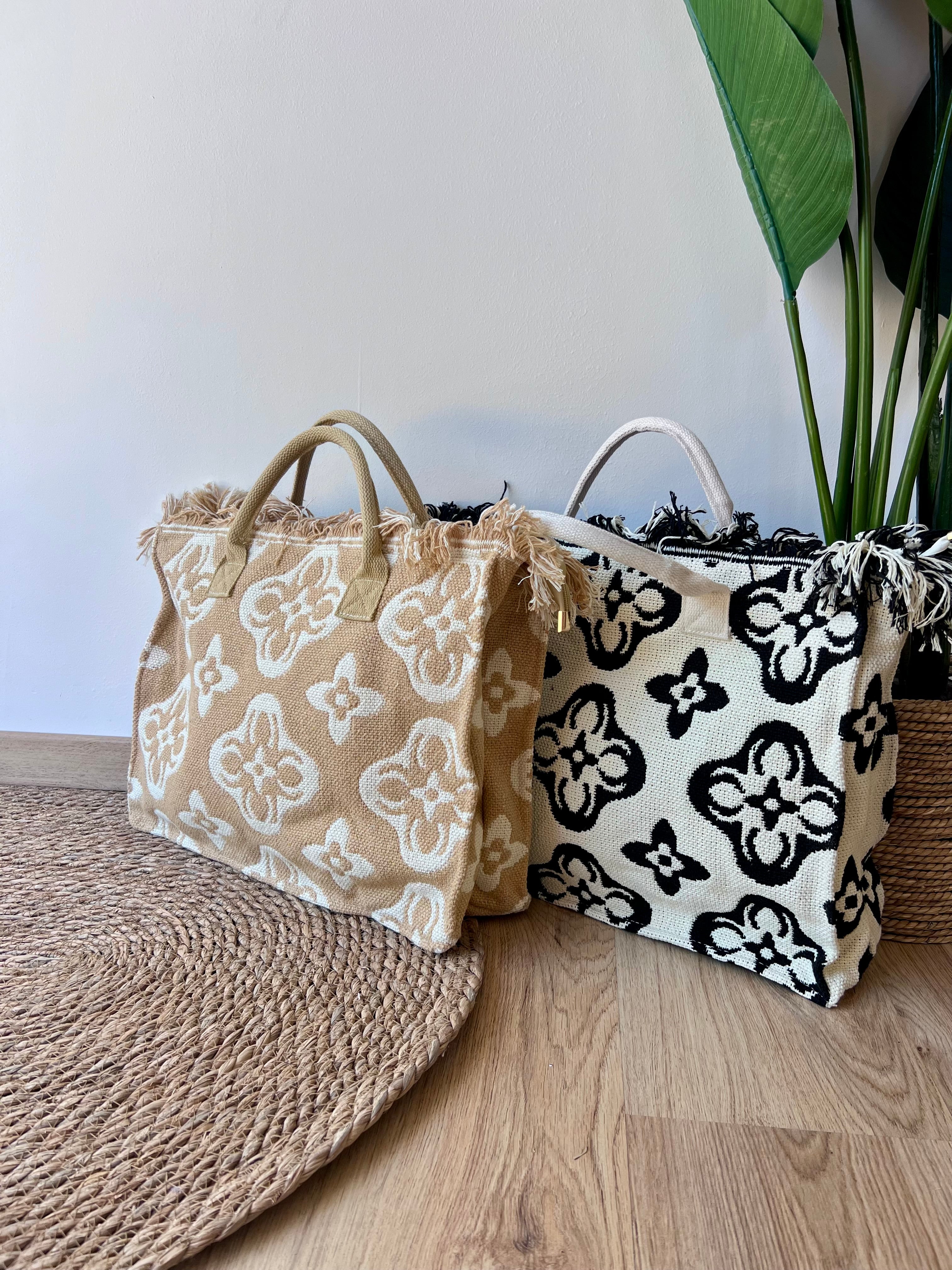 Borsa in tessuto fantasia