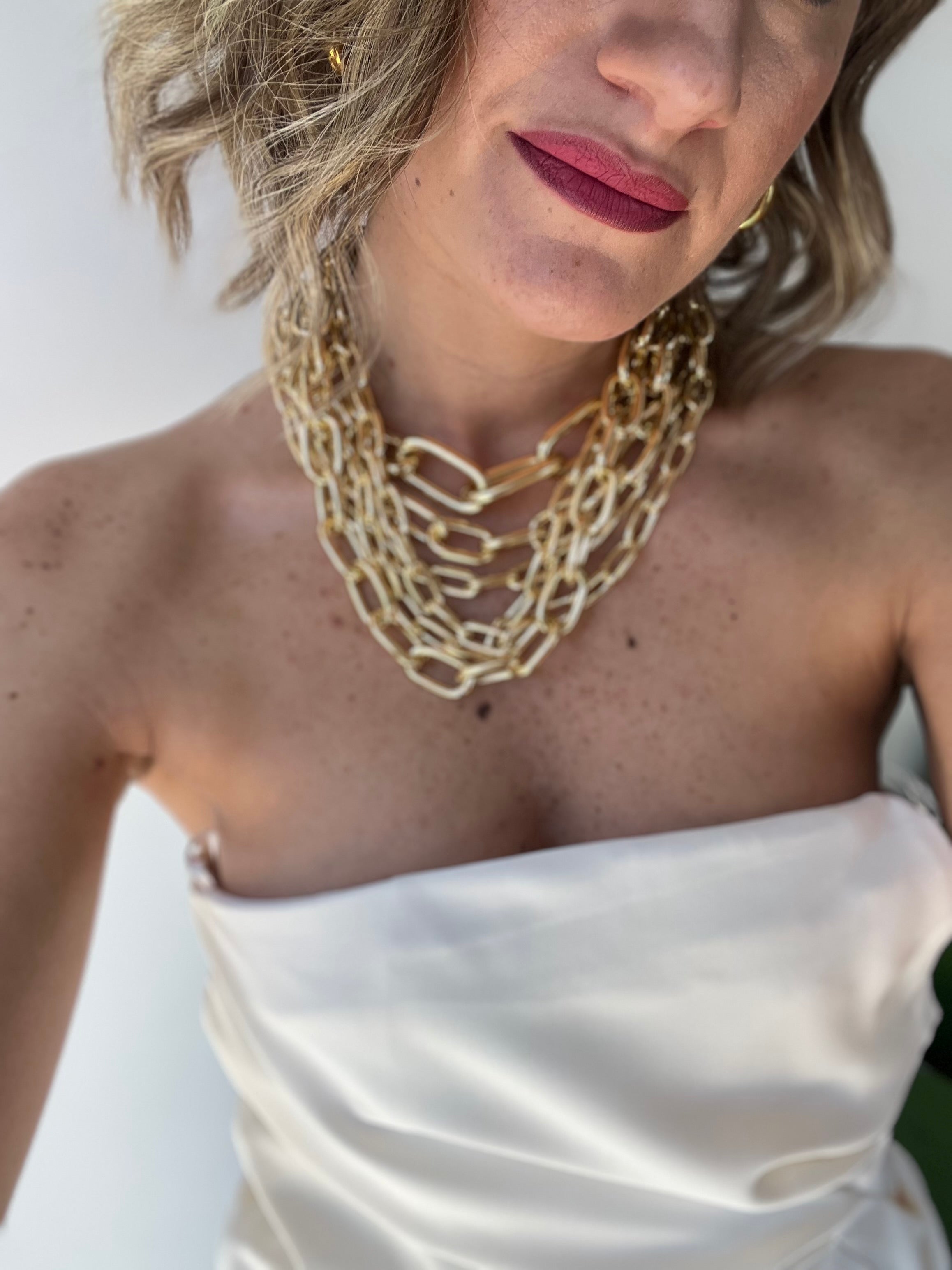 Catena oro a più fili