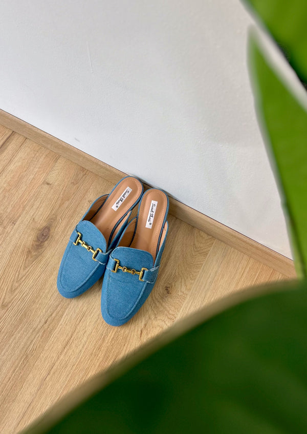 Sabot in denim