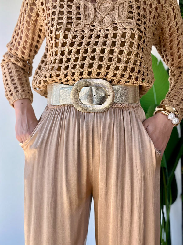 Cintura elastica oro