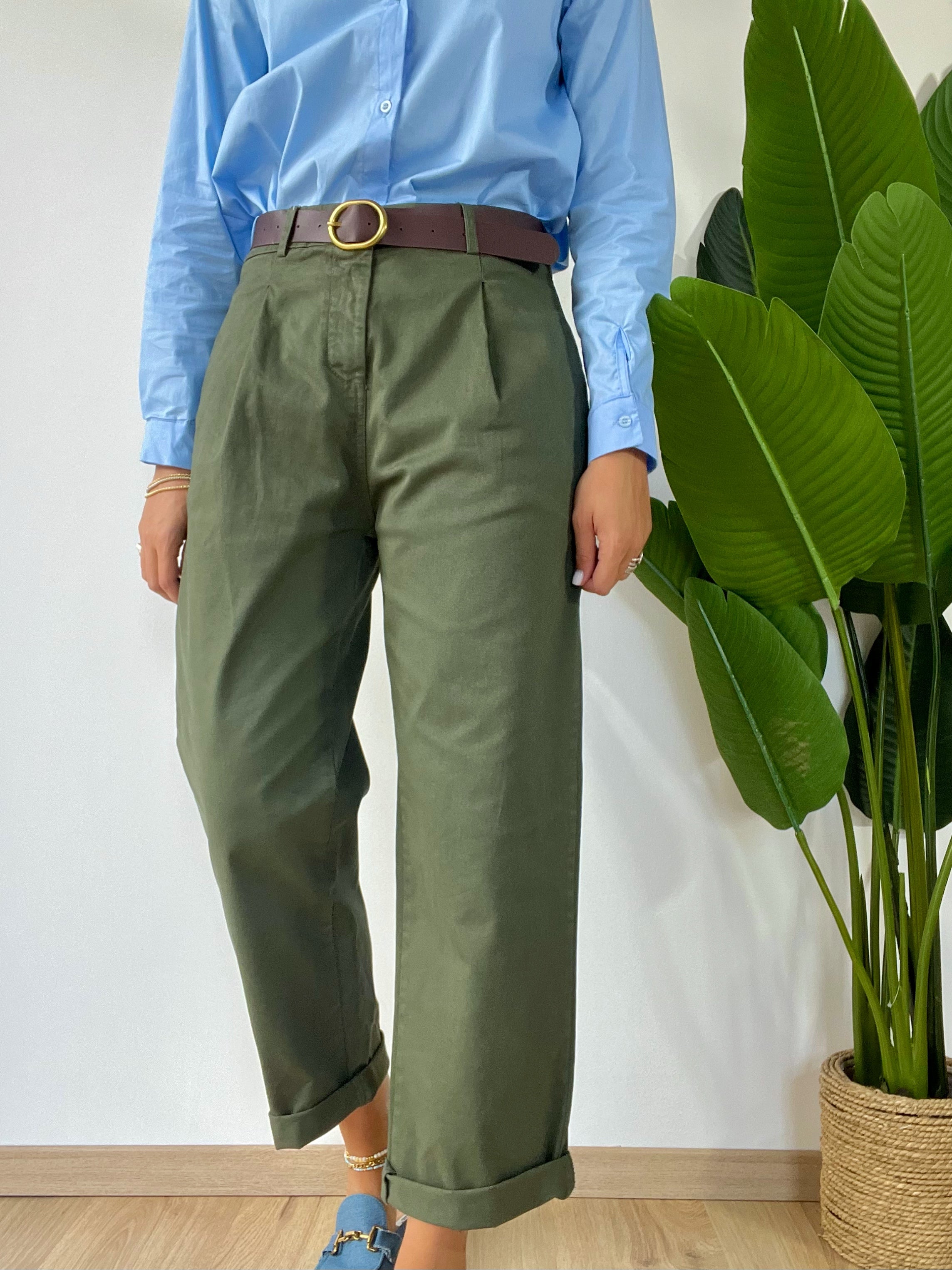 Sabot in denim