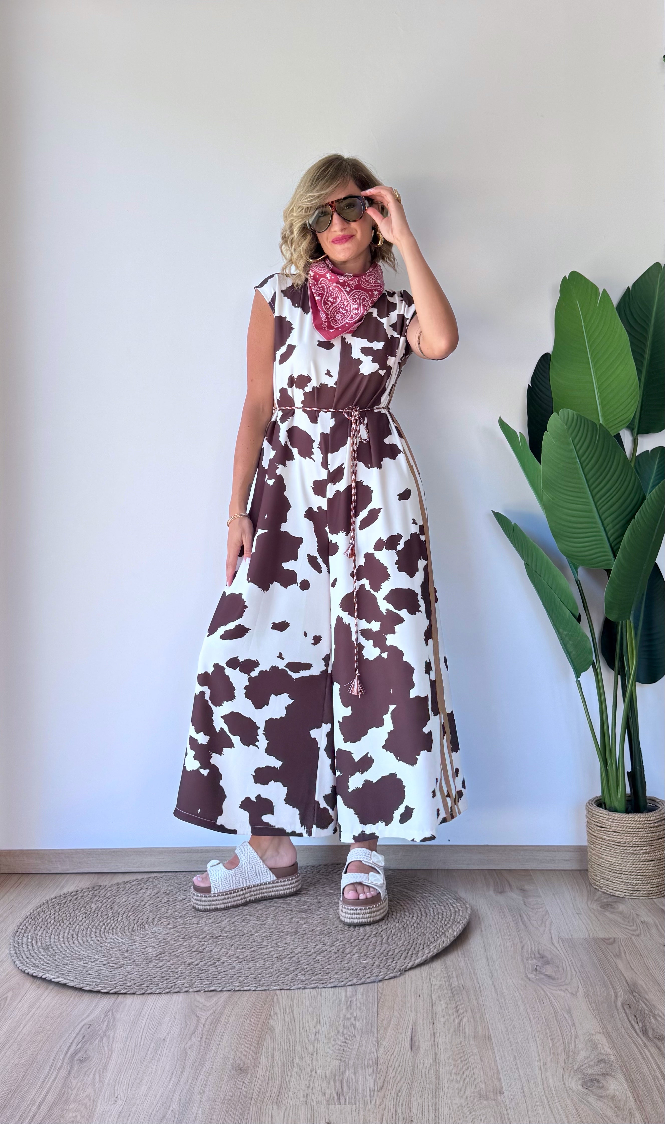 Tutone COW con foulard bandana