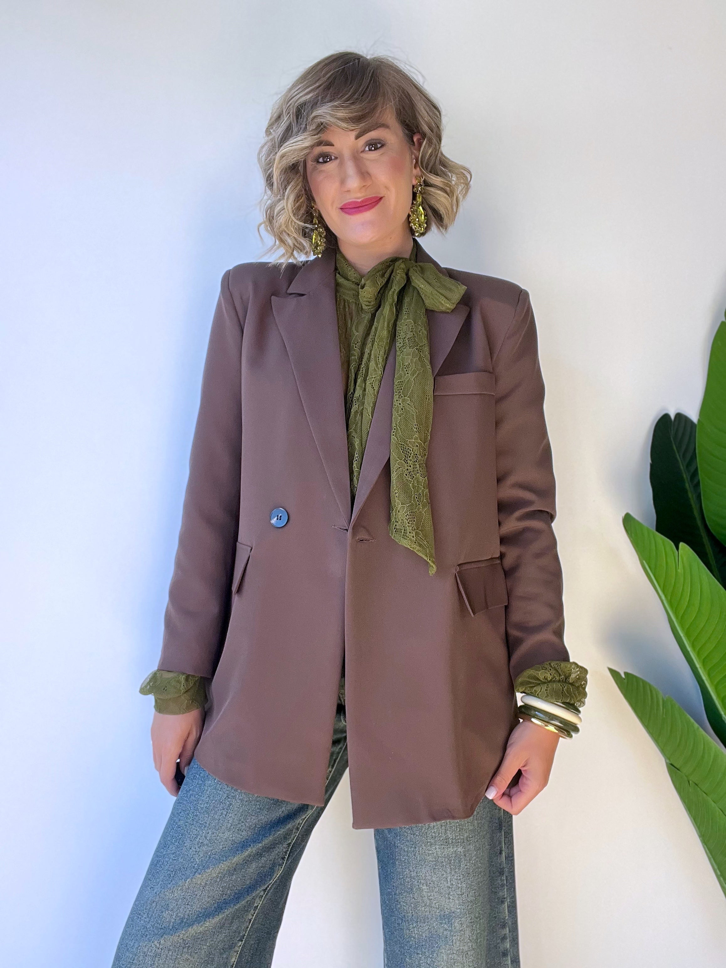 Blazer doppio petto comodo