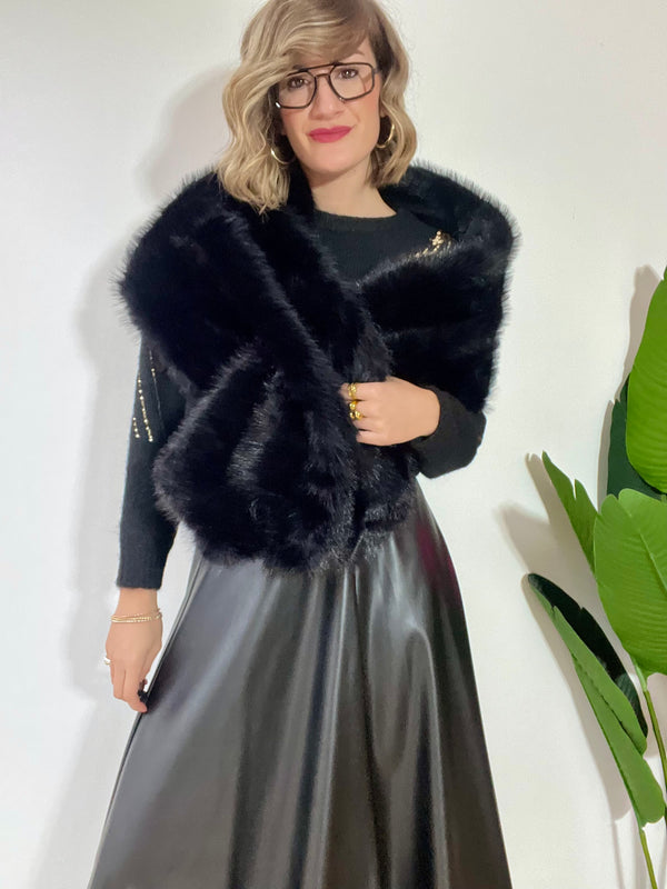 Collo - sciarpa di ecopelliccia