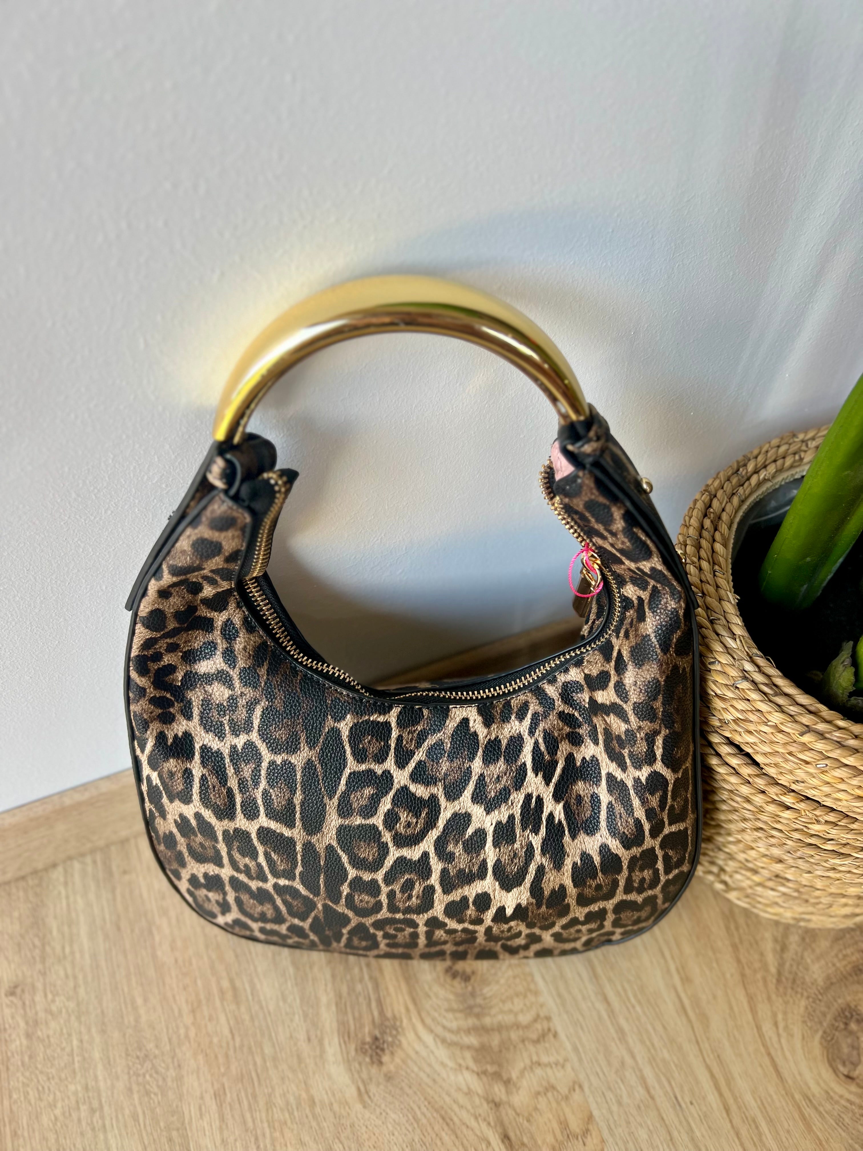 Pochette mezzaluna animalier