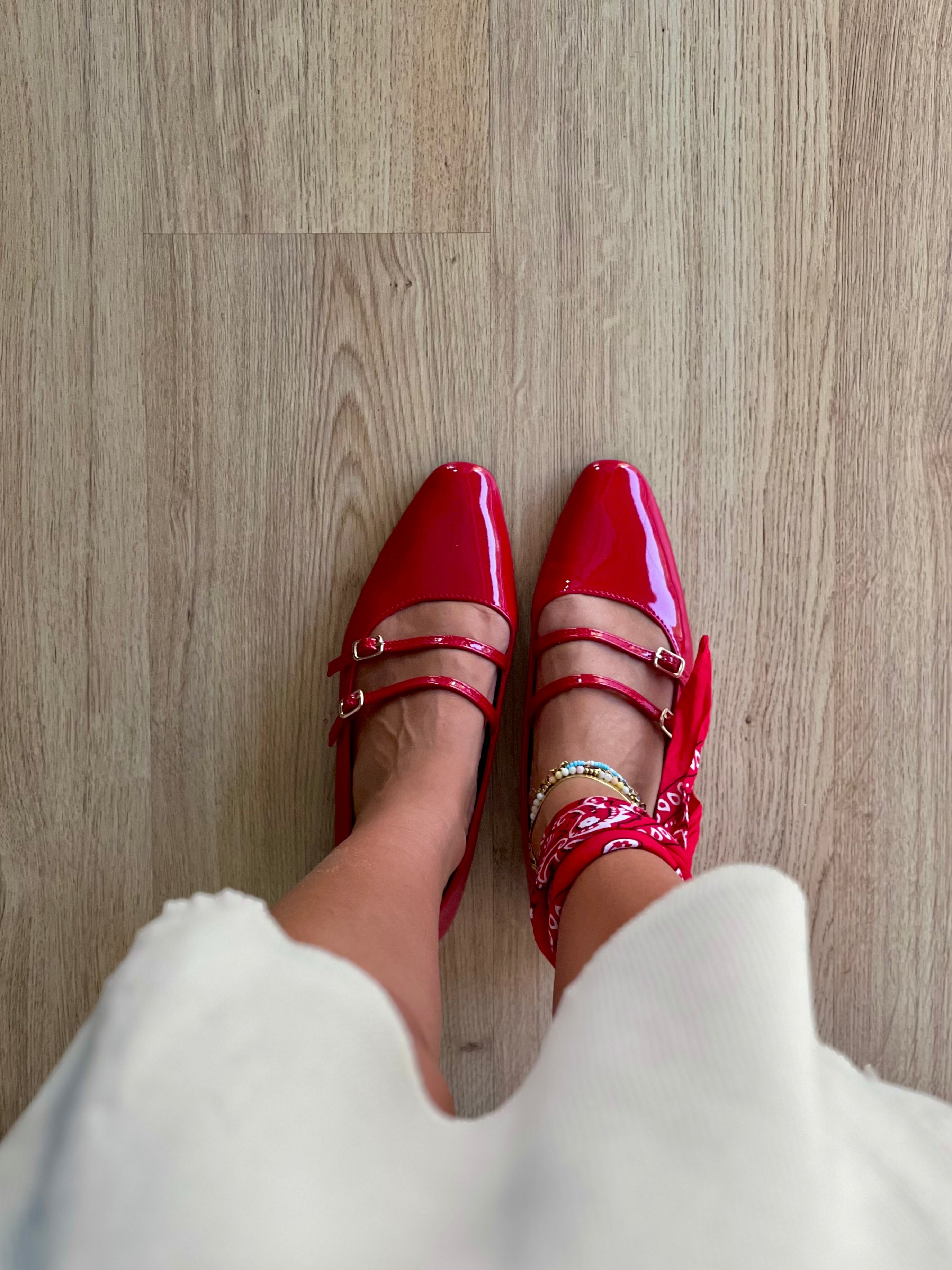 Ballerina in vernice RED