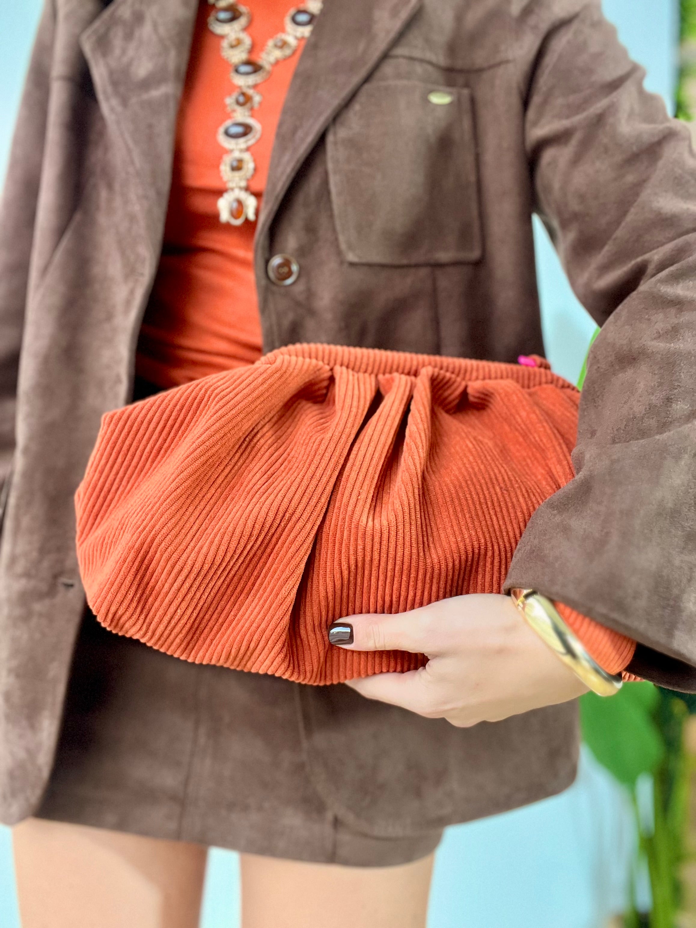 Pochette pasticcino a costine