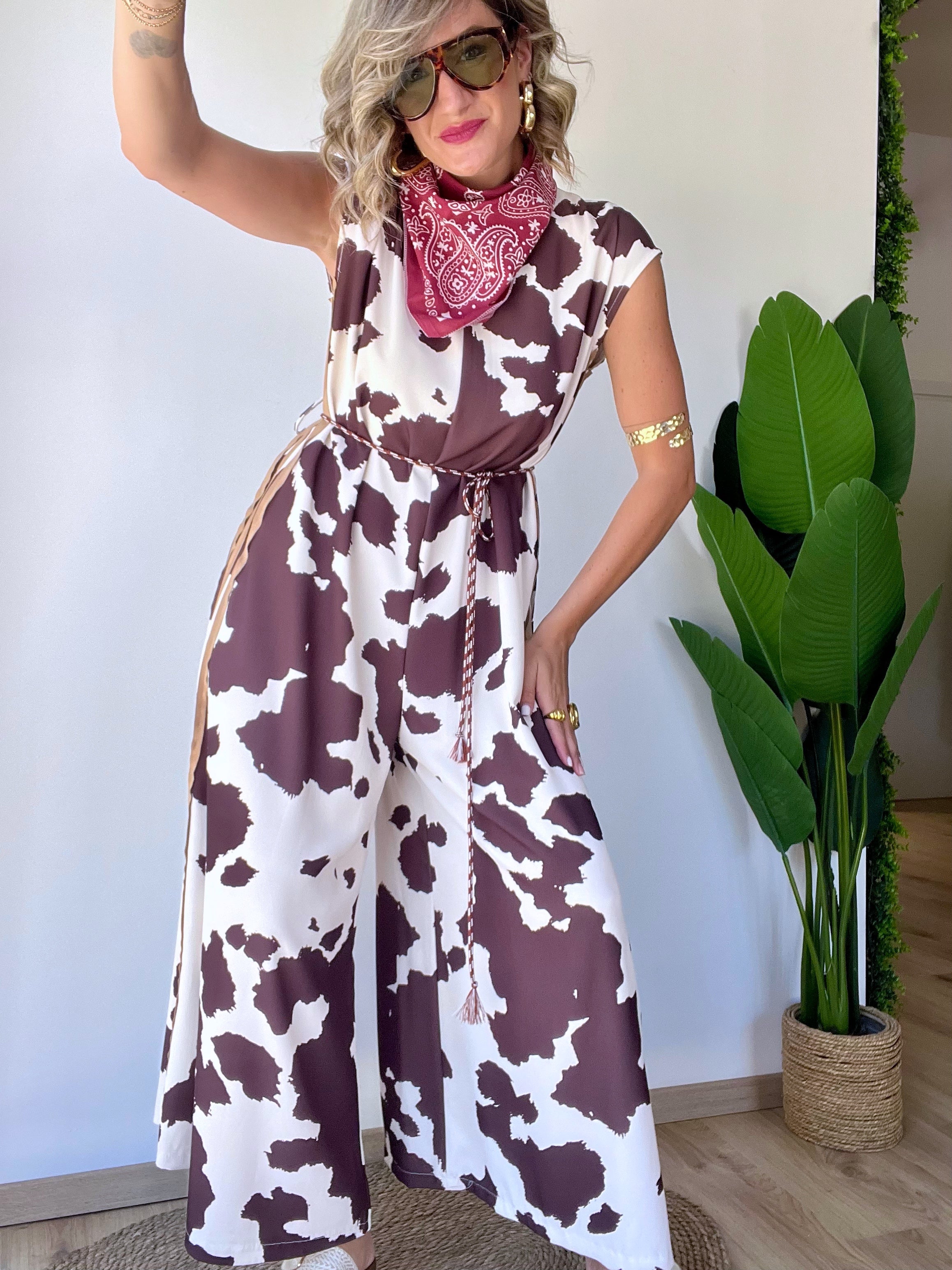 Tutone COW con foulard bandana