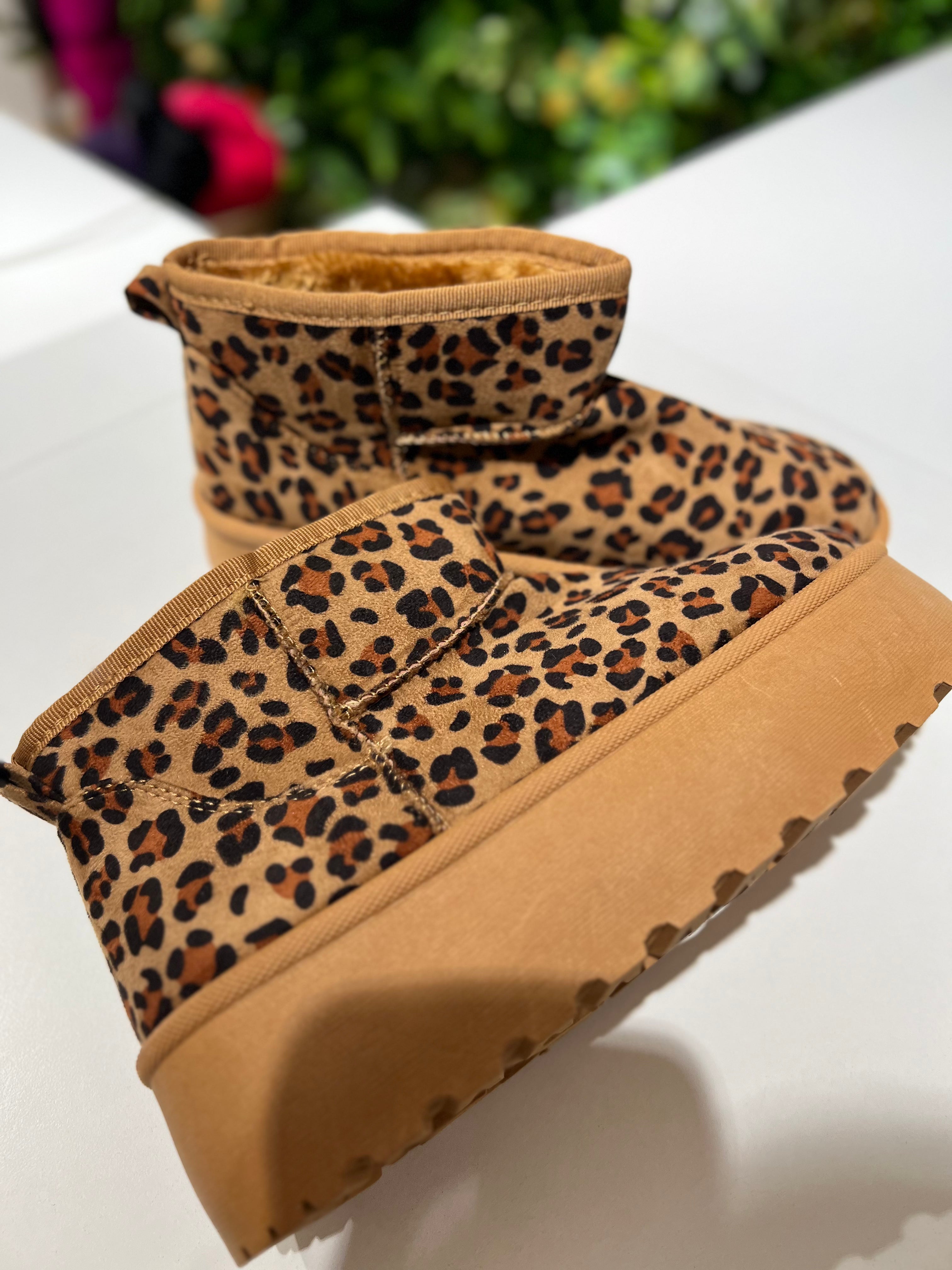 Stivale modello Ugg animalier