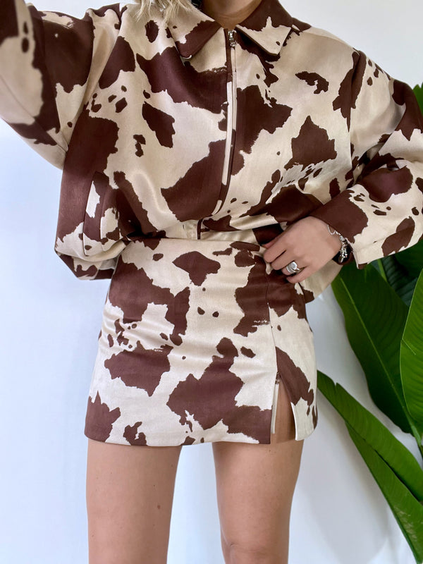 Pantagonna cow in camoscio by Lumina