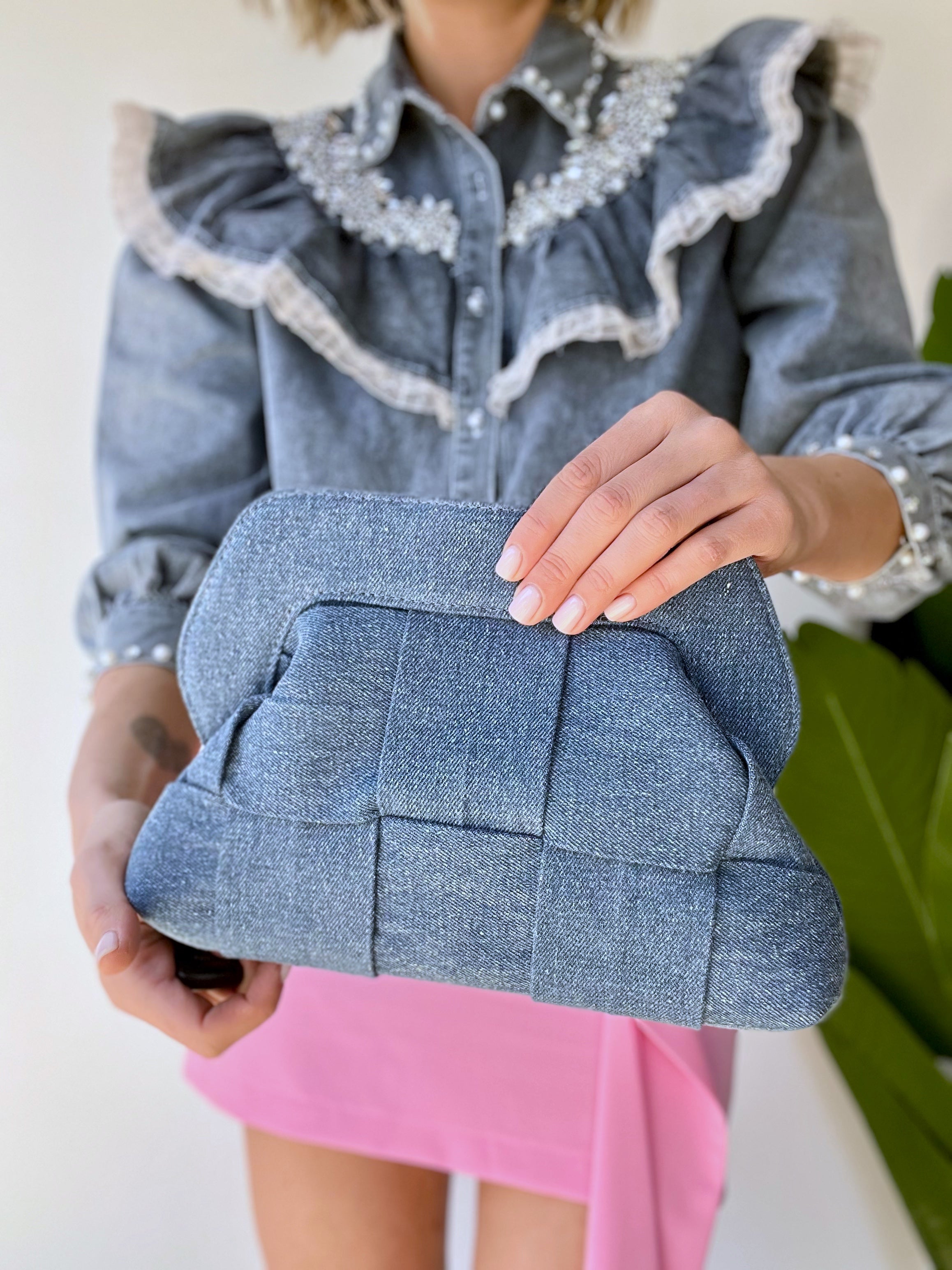 Pochette intrecciata